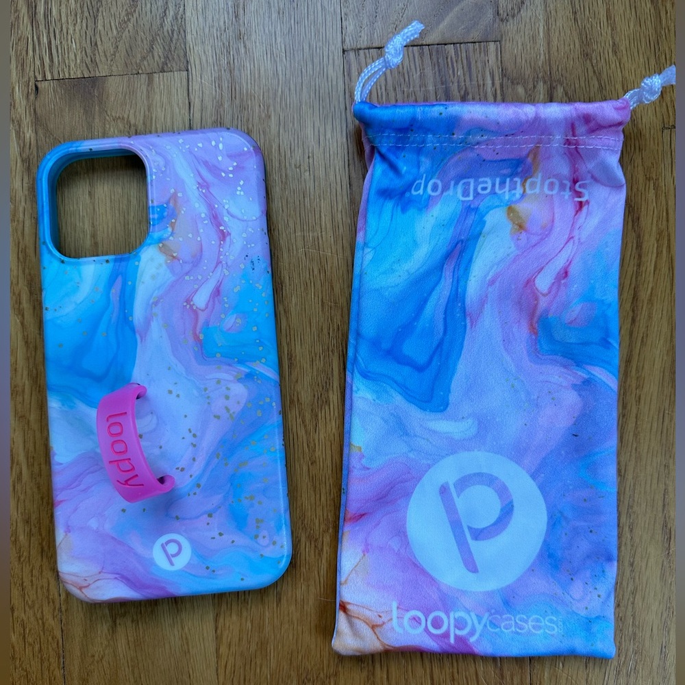 Loopy cotton candy swirl iPhone 12 Pro Max